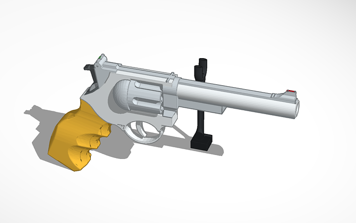 3D design Revolver - Tinkercad