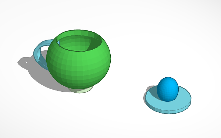 3D design Tea - Tinkercad