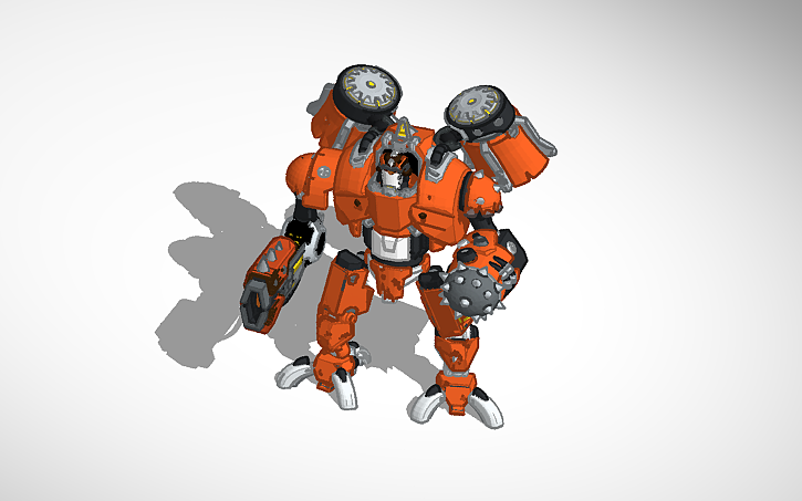 3D design ROBOT - Tinkercad