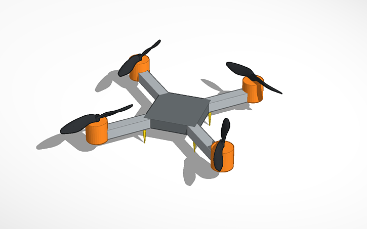 3D design drone project - Tinkercad