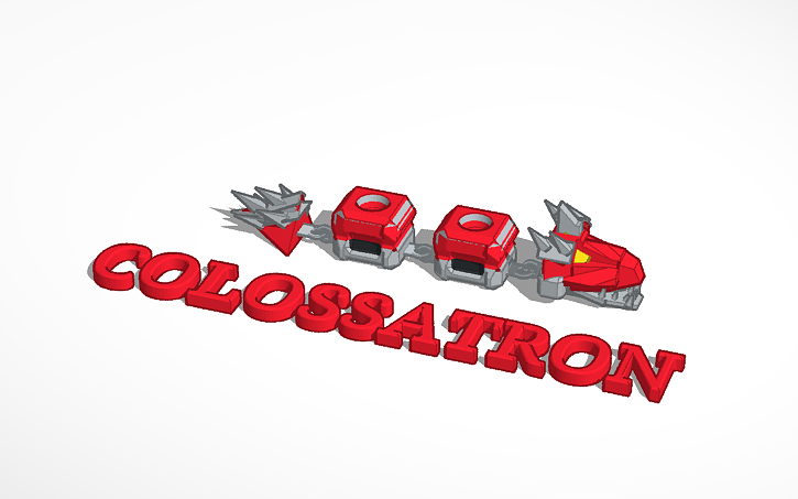 3D design Colossatron Display - Tinkercad