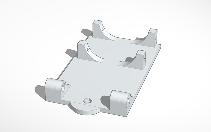 3D design Trinket Rover v1.1 Chassis - Tinkercad