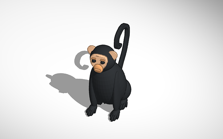 3D design Singe - Tinkercad