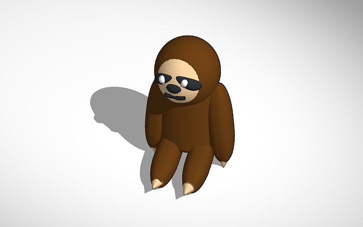 Arduino Sloth 3D design Sloth - Tinkercad