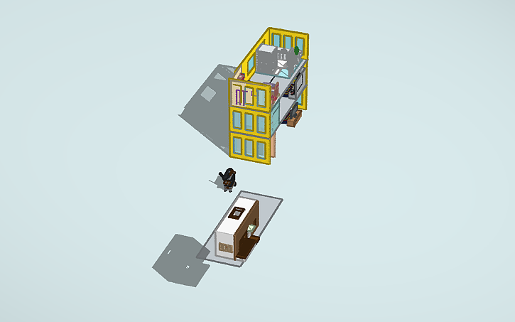 3D design Copy of Interior Design Challenge - Tinkercad