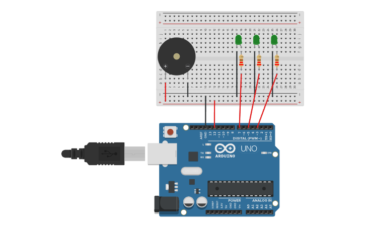 Sos Button For Aduino Circuit design SOS con Arduino - Tinkercad