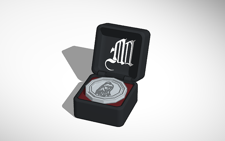 3D design CMF Design Margrave Coin - Tinkercad