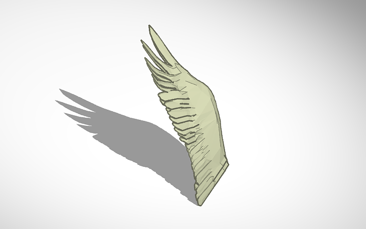 Tinkerwing 3D design wing - Tinkercad