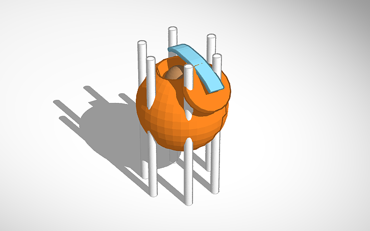 3D design Egg drop - Tinkercad