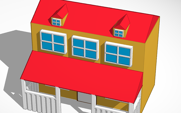 3D design HOUSE 5 - Tinkercad