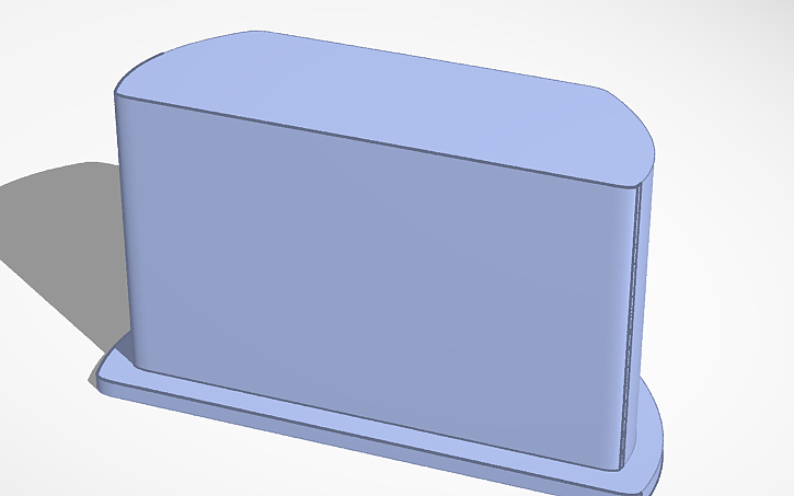 3D design Hyundai I30 Trunk Handle - Tinkercad