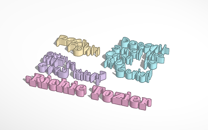 3D design NEW PROFILE PICTUREEE! - Tinkercad