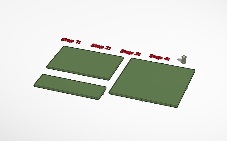 3D design Modi Boxi: Medium Mini Holders for Boxis - Tinkercad