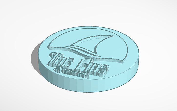 3D design rov logo 3d model - Tinkercad
