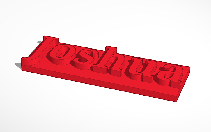3D design Rectangle - Tinkercad