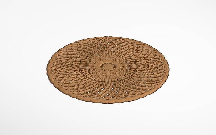 3D design Very cool rug - Tinkercad