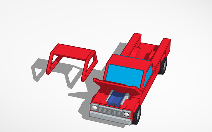 3D design Ford Ranchero - Tinkercad
