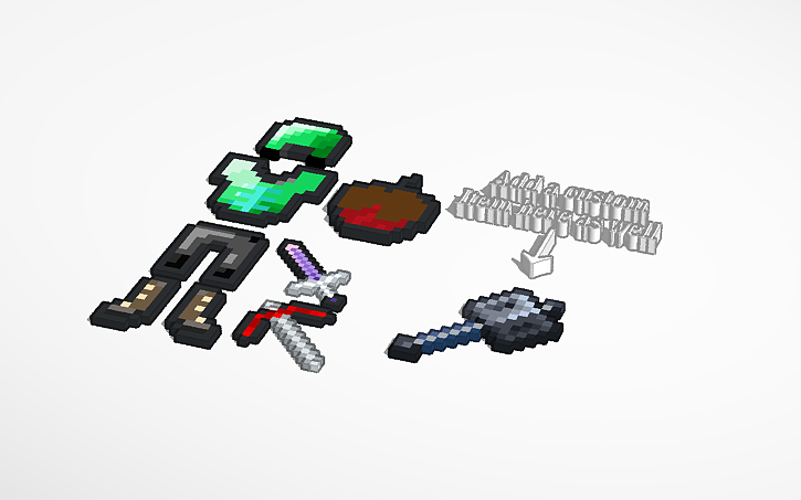3D design Things Minecraft should add - Tinkercad