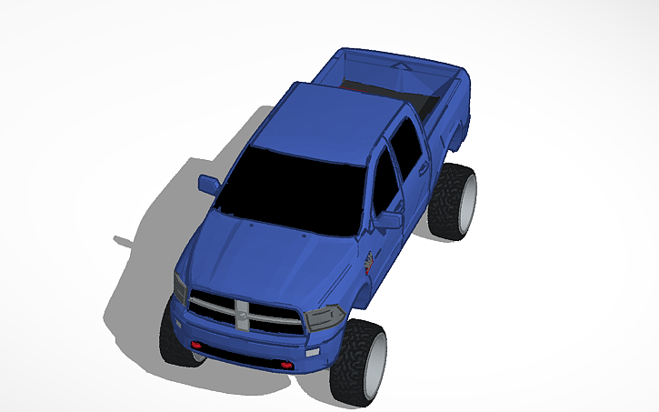 3D design Copy of Copy of truck - Tinkercad