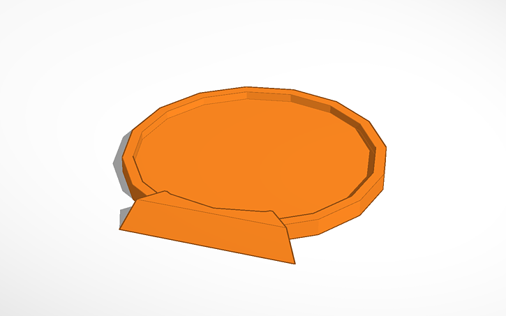 3D design Small Coaster Base - Tinkercad