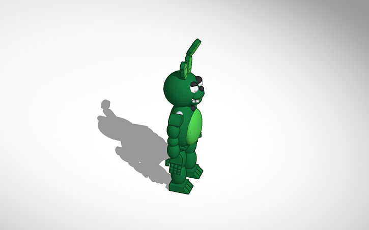 3D design SPRING TRAP - Tinkercad
