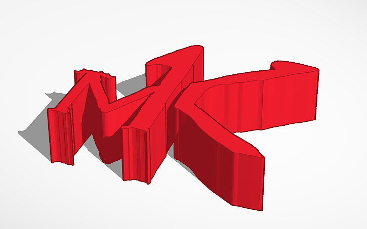 3D design logo - Tinkercad