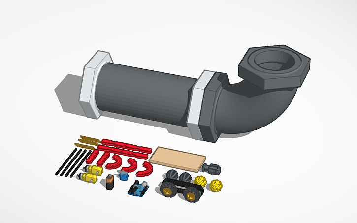 3D design KXF1 Micro ROV - Tinkercad