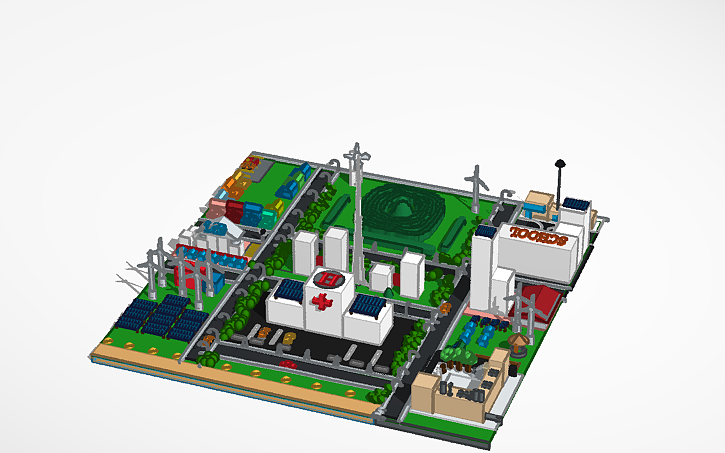 Thinkercad Science 3D design Group 4 Science PT-Smart City - Tinkercad