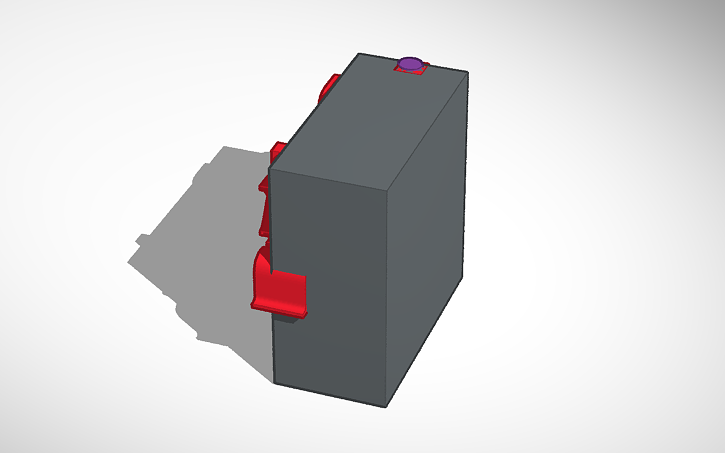 3D design hollow box - Tinkercad