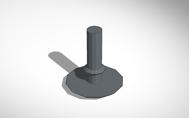 3D design rivet - Tinkercad
