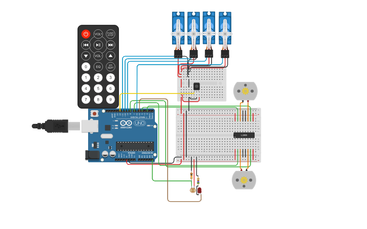 Circuit design Janitor Functions - Tinkercad