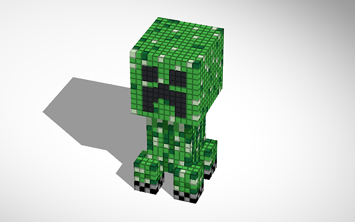 3D design Mini Creeper - Tinkercad