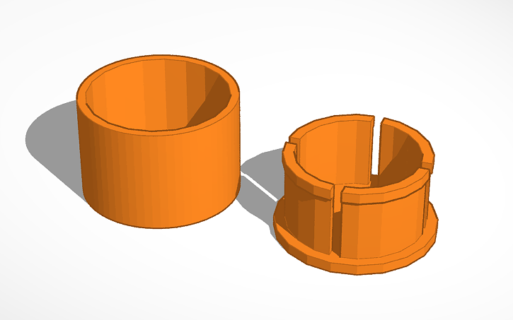 3D design Pill Box - Tinkercad