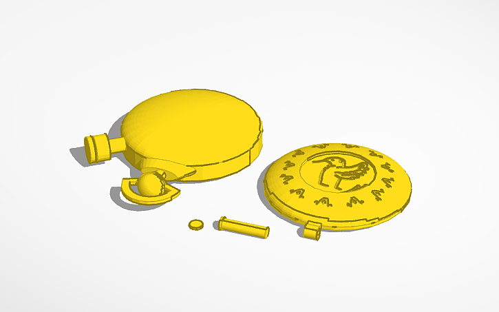 3D design Deadringer TF2 [Working] - Tinkercad
