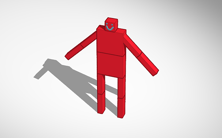3D design ragdoll v1 - Tinkercad