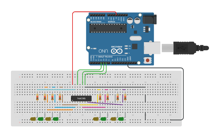 Circuit design Arduino Lesson 5. The Serial Monitor - Tinkercad