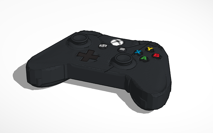 3D design Xbox one controller - Tinkercad