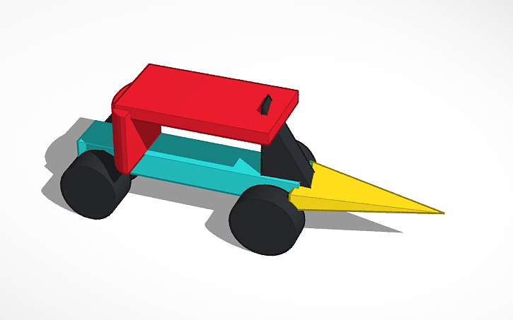 3D design car - Tinkercad