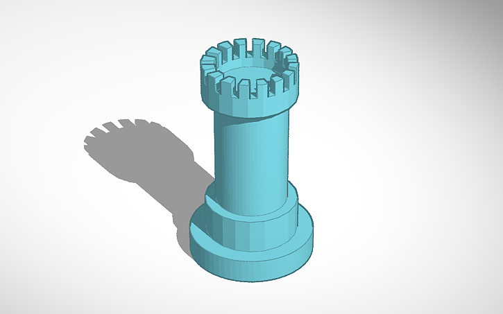 Solidworks Rook Design 3D design rook - Tinkercad