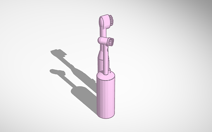3D design Toothbrush - Tinkercad