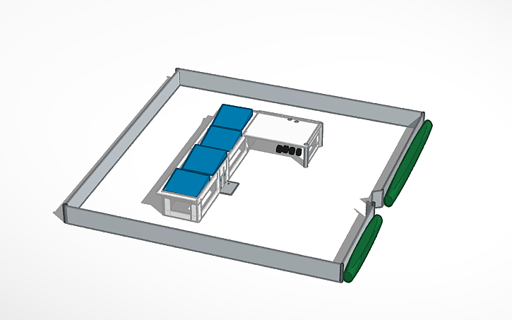 3D design Modern design house - Tinkercad
