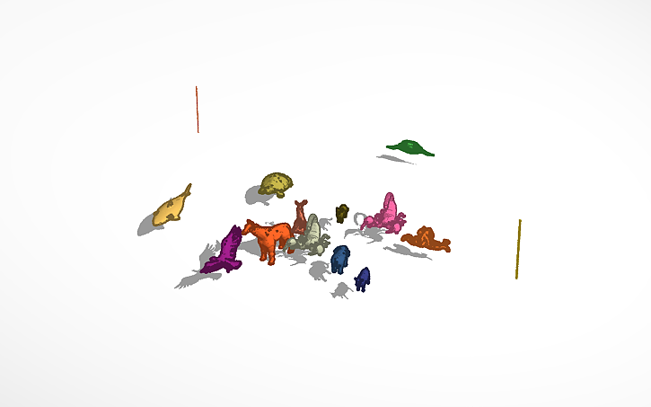 3D design Animals - Tinkercad