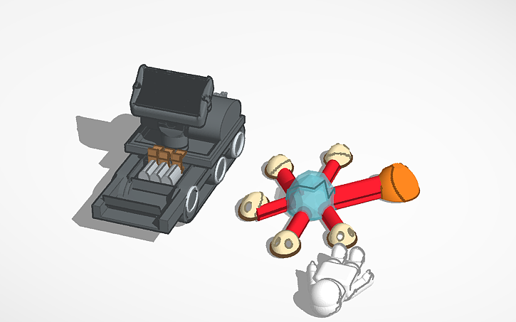 3D design Copy of Mars Rover - Tinkercad
