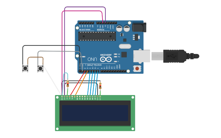 Digital Clock Arduino Project Circuit design group project: Digital Clock using Arduino - Tinkercad