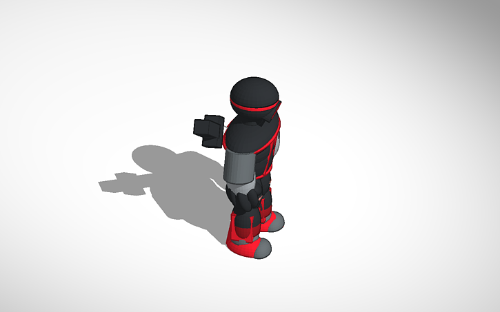3D design robo dude - Tinkercad