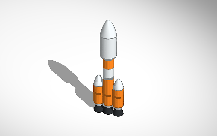3D design Cohete 🚀 - Tinkercad