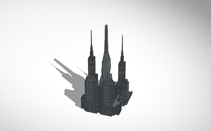 3D design Building - Tinkercad