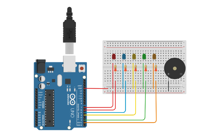 Circuit design ASSIGNMENT 1 - Tinkercad