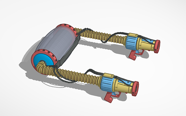 3D design Copy of 3d model: GrabPack 2.0 - Tinkercad