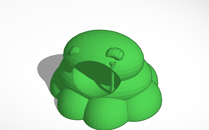 3D design Basic slime - Tinkercad